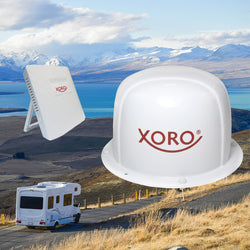 WLAN für unterwegs - mobiles WiFi-Router-Antennensystem XORO MLT 400