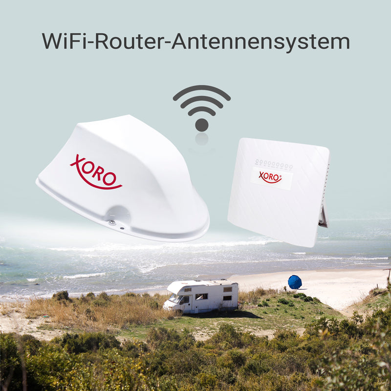 XORO MLT 500: Integriertes WiFi-Router-System für erstklassige Konnektivität und schnelles Internet unterwegs - Maximale Mobilität und Internetzugang immer und überall!