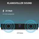 XORO HSB 50 V2: Leistungsstarke Soundbar mit modernem Design für beeindruckenden Klang und unvergessliche Entertainment-Erlebnisse!