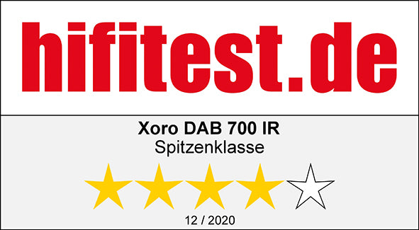 Unsere DAB Geräte XORO DAB 700 IR und XORO DAB 55 wurden von hifitest.de und Digital Home ausführlich getestet und konnten mit ihrer Ausstattung, Vielseitigkeit und gutem Klang überzeugen.