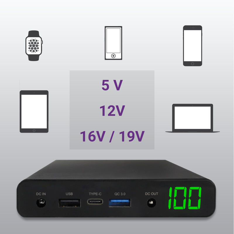 XORO MPB 3000 Powerbank: Kompakte und leistungsstarke mobile Ladestation - Halten Sie Ihre Geräte unterwegs immer einsatzbereit!