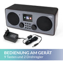XORO DAB 600 IR V3: Vielseitiges DAB+/FM-Radio mit Internetradio und WLAN-Funktion für erstklassigen Sound und grenzenloses Musikerlebnis!